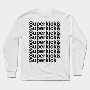 Superkick Helvetica List Long Sleeve T-Shirt